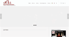 Desktop Screenshot of lnx.mthi.it